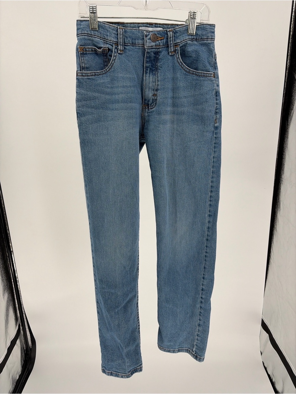 Wrangler Light Blue Kids Straight-Leg Jeans